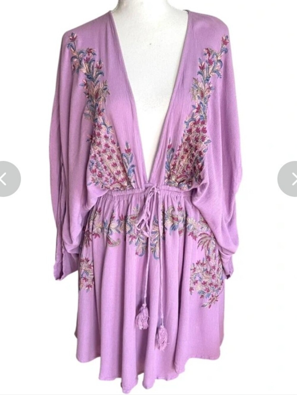 NWT Free People Pretty Pineapple Dress - Picture 5 of 5